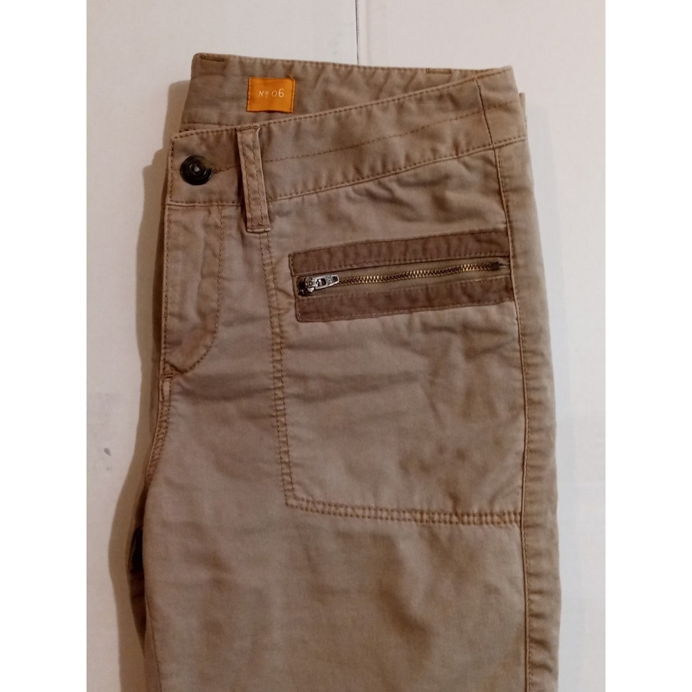Anthropologie 2012 Slim Cargo Pilcro And The Letterpress Moto Utility. EUC - Picture 2 of 11